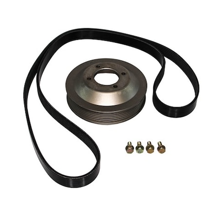 Crp Products Bmw 320I 92-95 6 Cyl. 2.0L (Canada) Bmw W/P Pulley Kit, Pkw0001 PKW0001